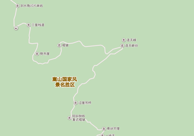 少室山景区可以从三皇寨和 少林寺 两个地方进入,两个地方是相通的.