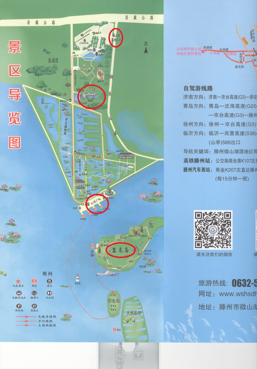 微山湖湿地红荷旅游风景区-枣庄 台儿庄2日1晚跟团游之三