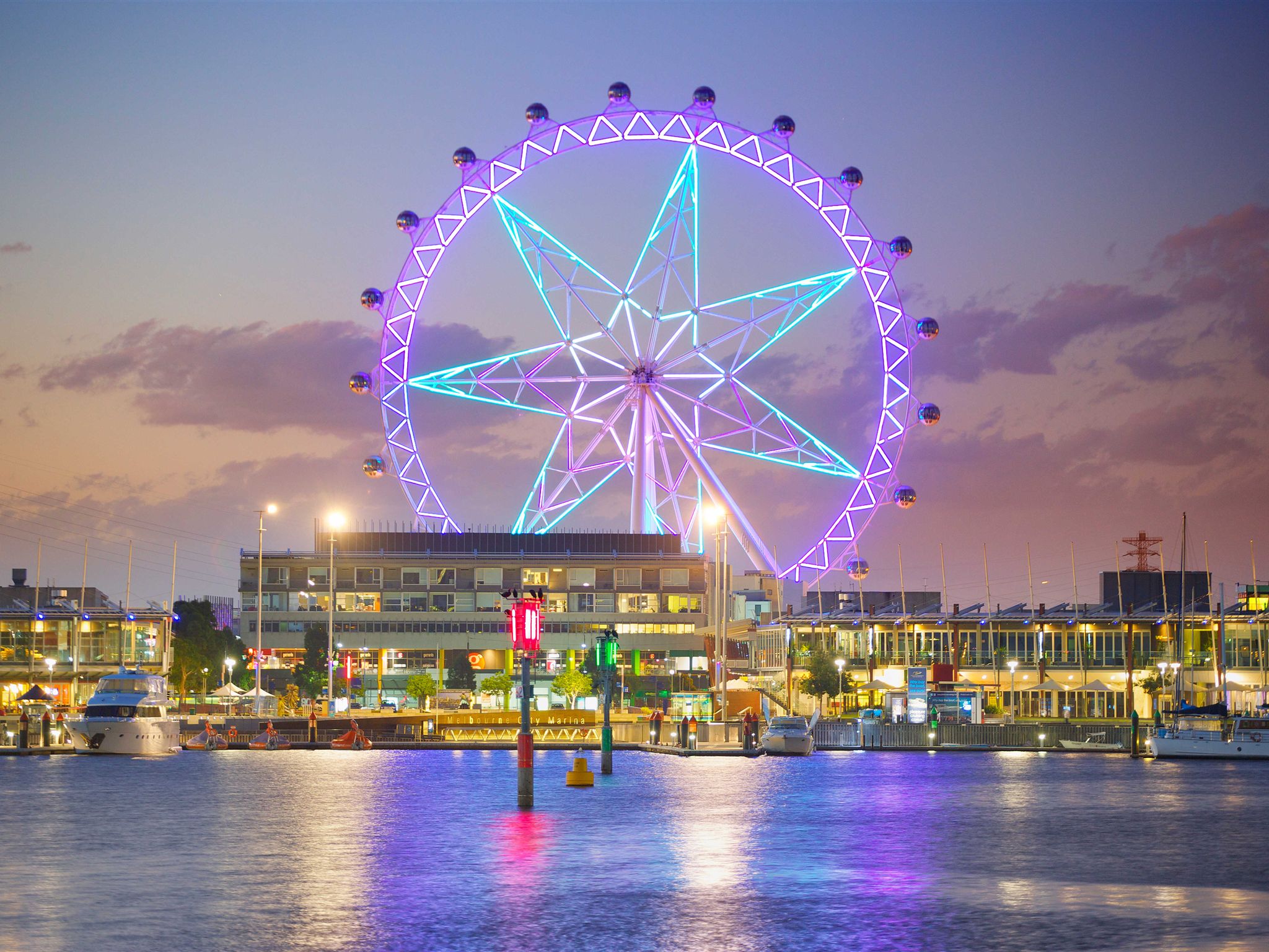扫码入园 澳洲 墨尔本之星观景摩天轮(可定今日/可选白天/夜晚门票)
