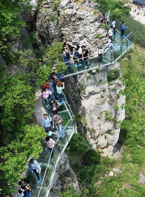 枣庄葫芦套风景区门票 葫芦套玻璃栈道门票