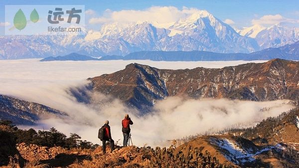 贡嘎人口_你在牛背山看风景 我在四人同山看你