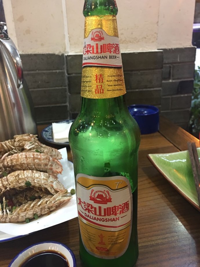 大梁山,宁波产的啤酒,很清淡