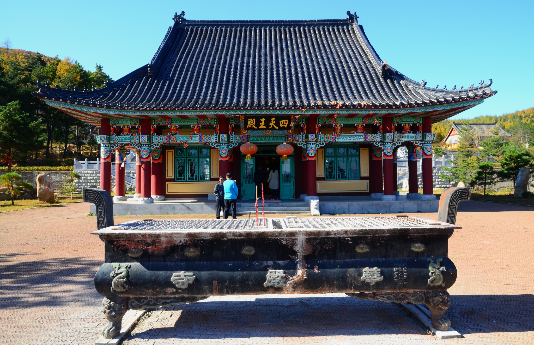 《随风驾中国》吉林 图们【日光山中的华严寺】