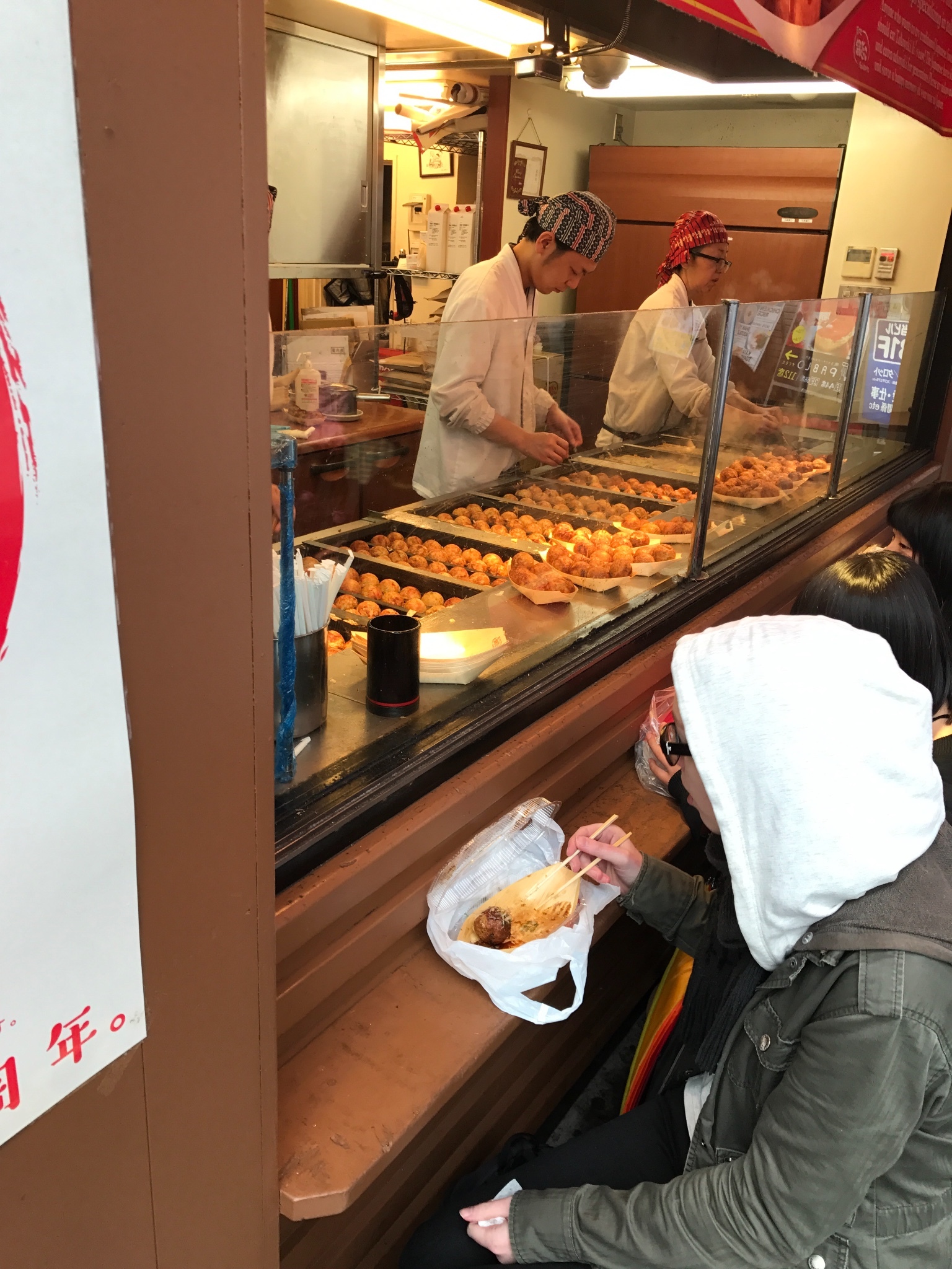 东京美食-筑地章鱼烧