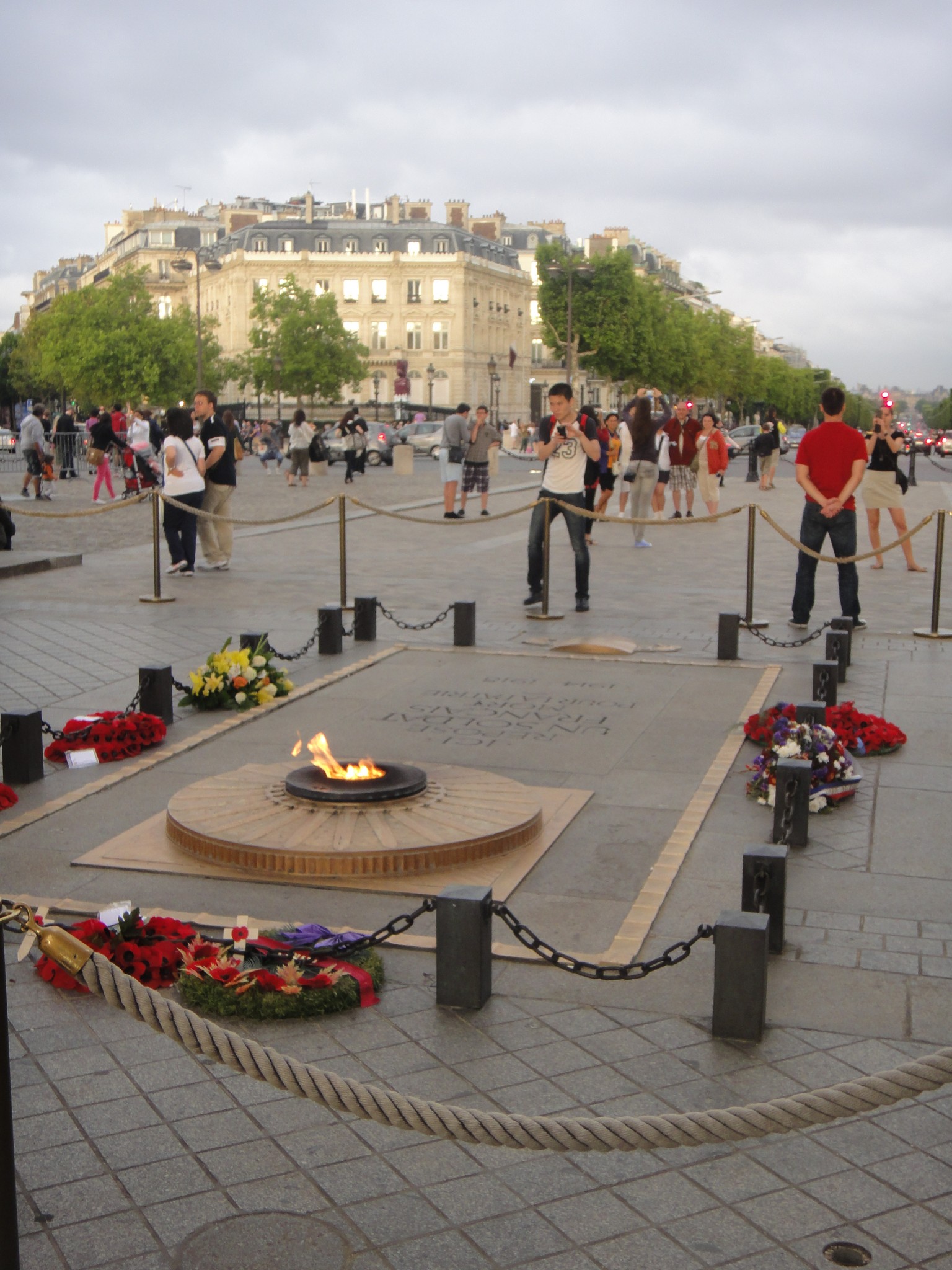 法国巴黎paris(4)——凯旋门,香榭丽舍大街,协和广场