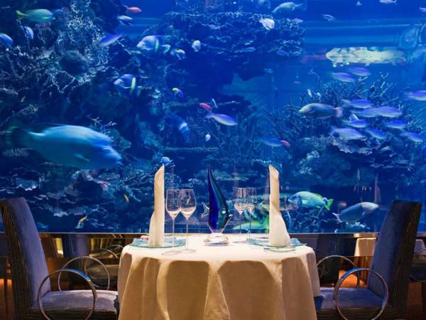海南三亚 亚龙湾迎宾馆酒店 海底餐厅自助晚餐 (含服务费,边用餐边