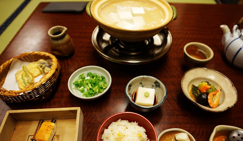 京都南禅寺 汤豆腐晚餐(顺正豆腐  正宗日本料理)