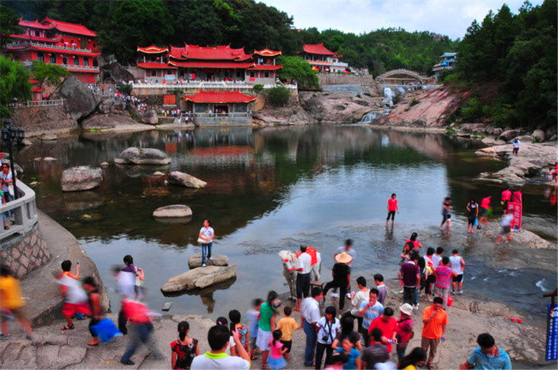 福建莆田九鲤湖风景区门票(历史文化名湖/2小时生效)