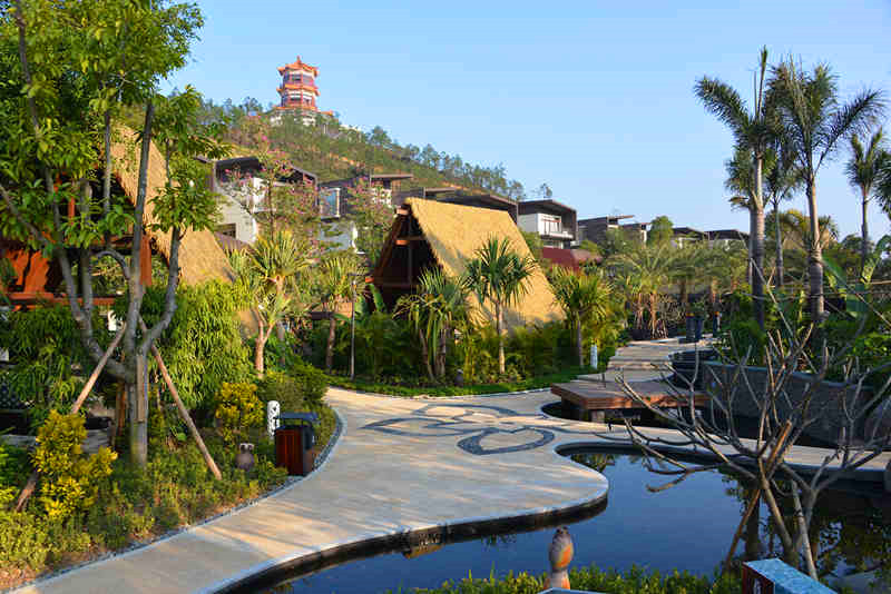 广东江门颐和温泉度假山庄门票(富硒温泉/水中贵族 半小时生效)