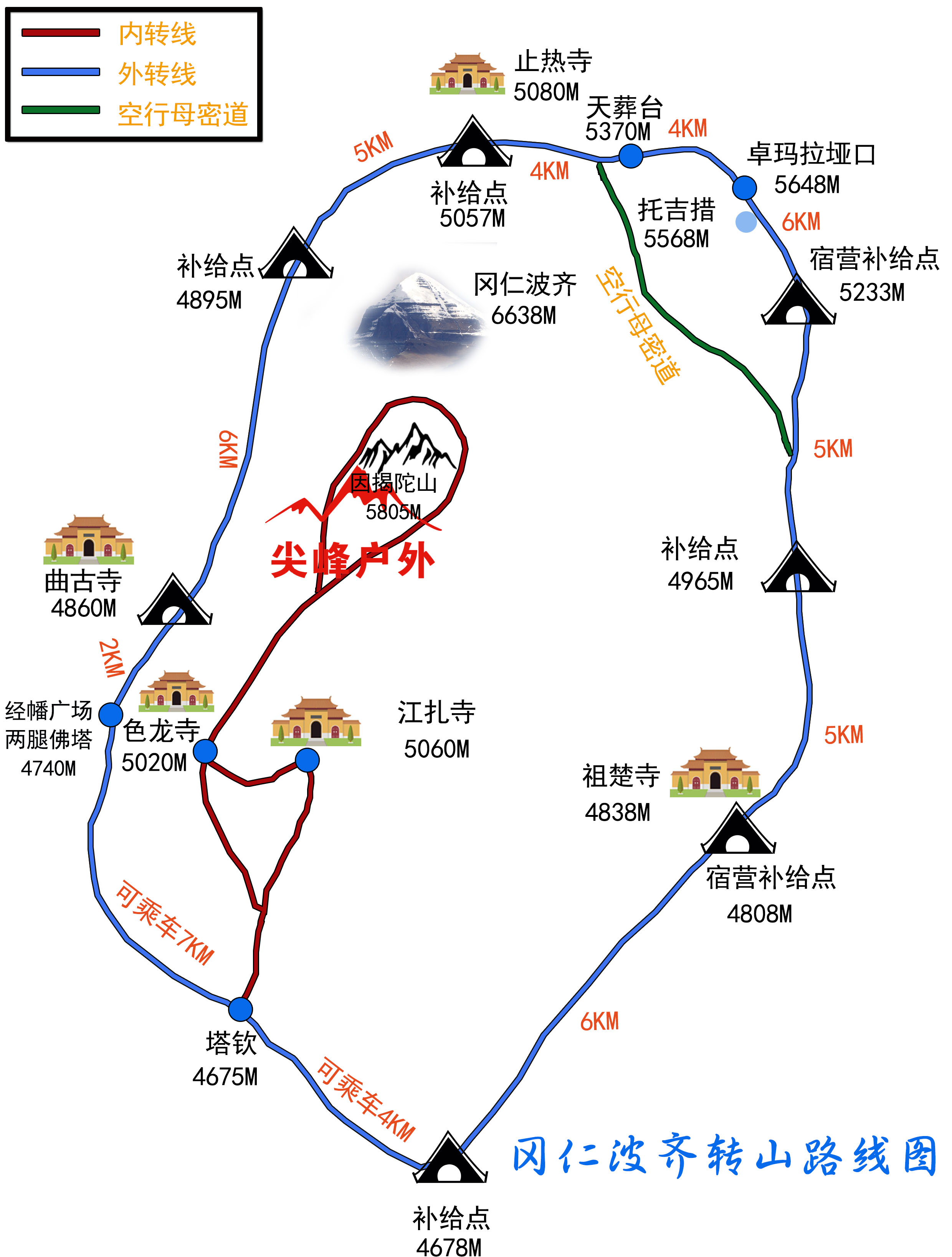 西藏阿里南线 冈仁波齐转山 羊湖 扎达土林 古格王朝越野车/商务车