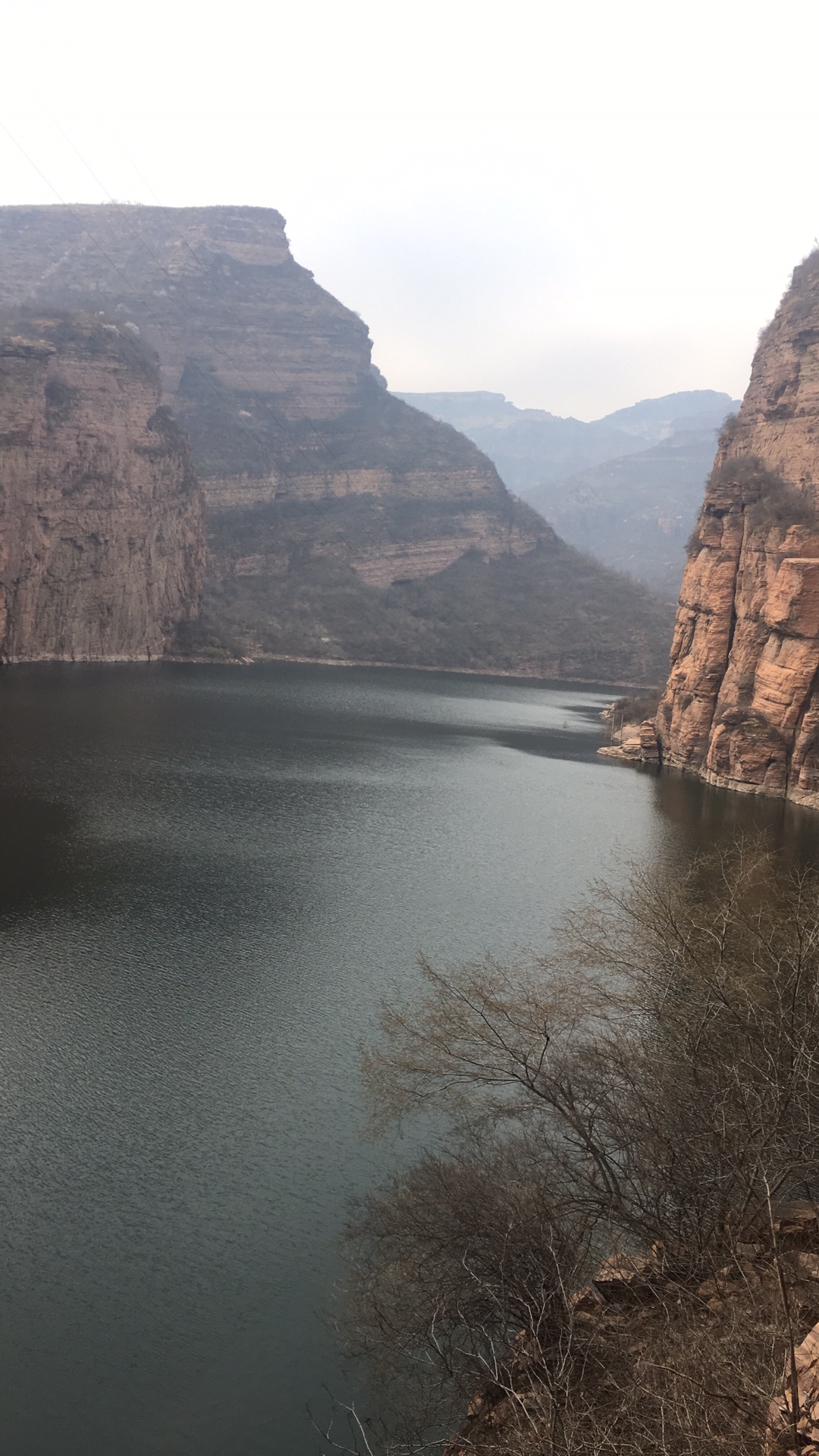 邢台的壁挂公路～峡沟水库