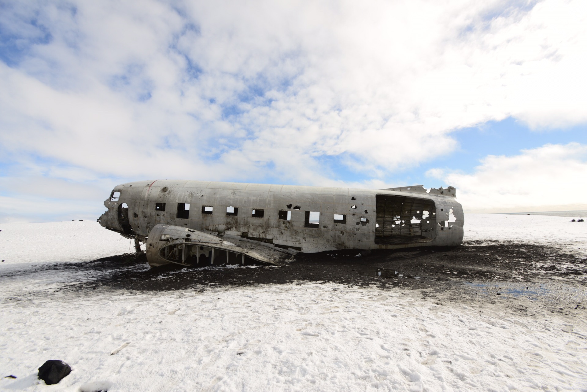 飞机残骸(plane wreck)     