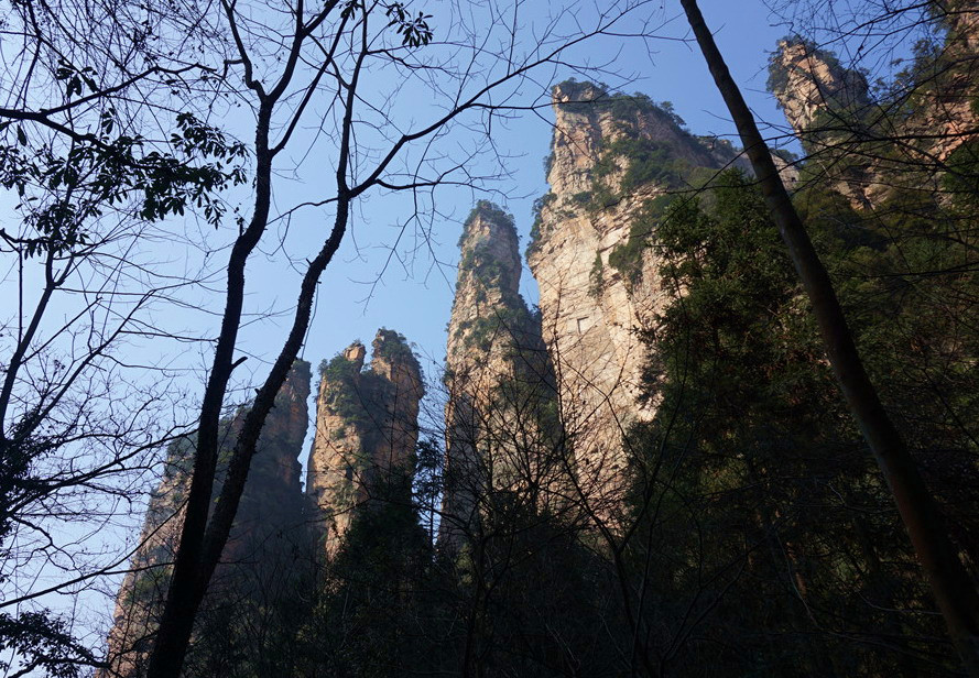 23张家界武陵源之杨家界(徒步下山)图片119,武陵源旅游景点,风景名胜