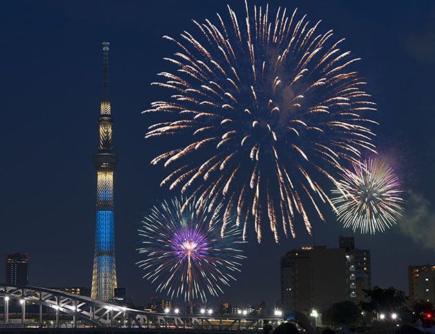 2017年,隅田川花火大会时间和日期