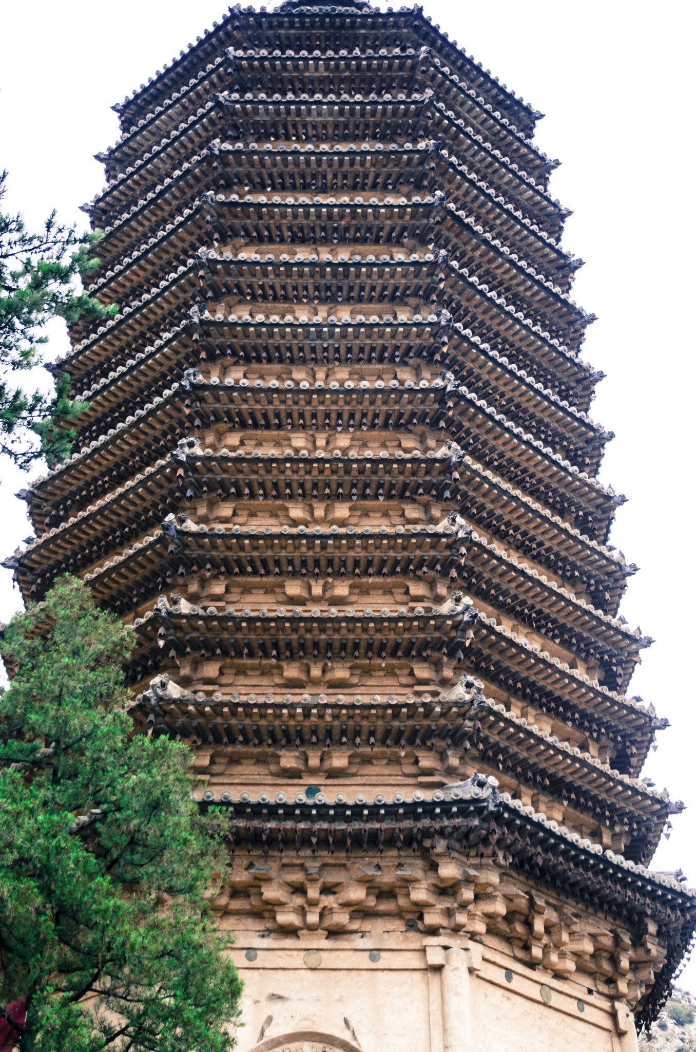 丁酉中秋 晋北访古 灵丘 觉山寺塔