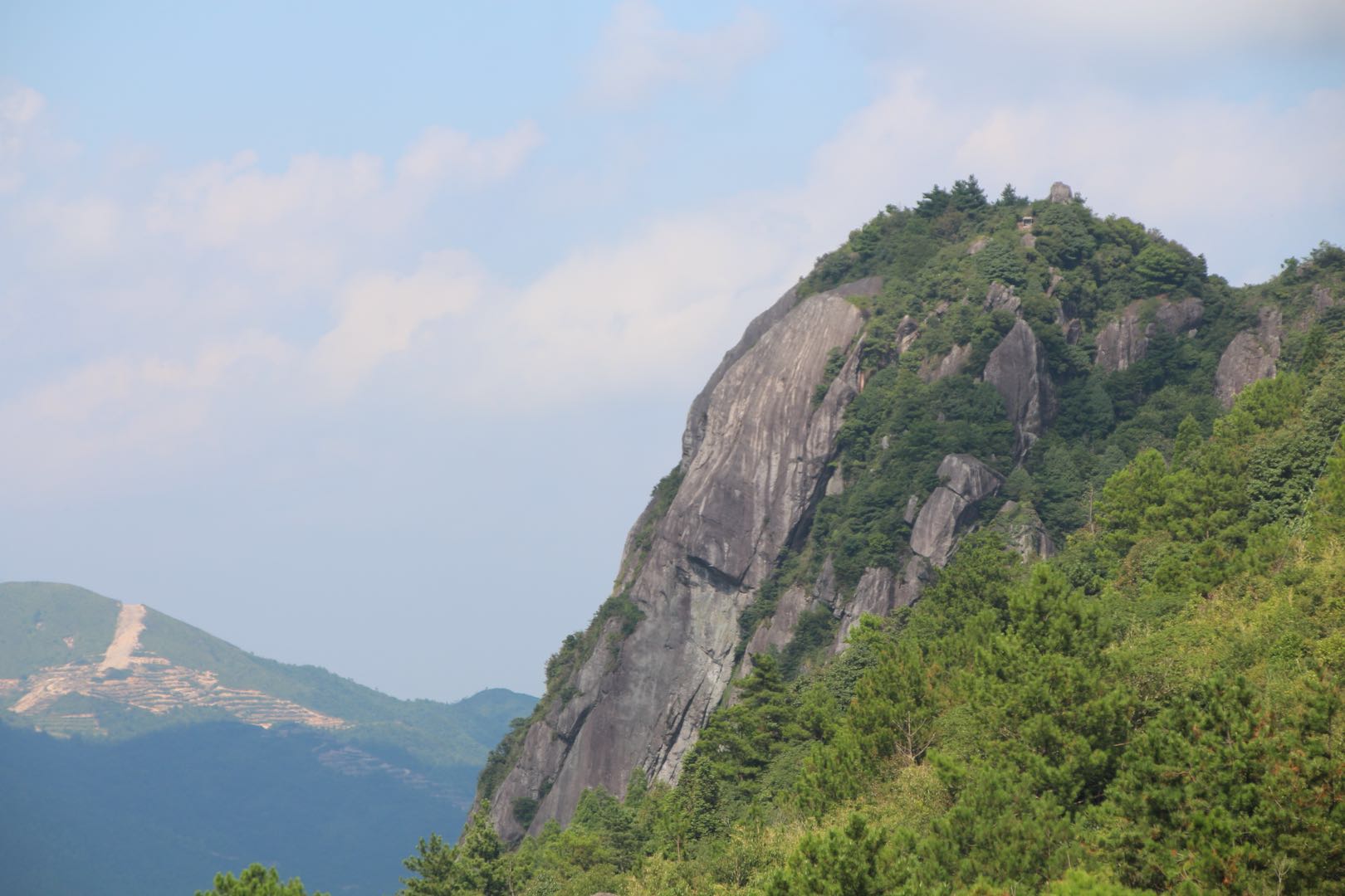 跟我走吧!一起去征服柘荣东狮山