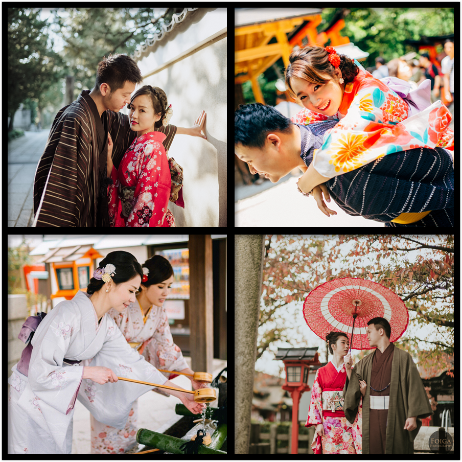京都奈良foiga日式婚纱和服旅拍跟拍定制(1至6小时跟拍 情侣闺蜜家庭