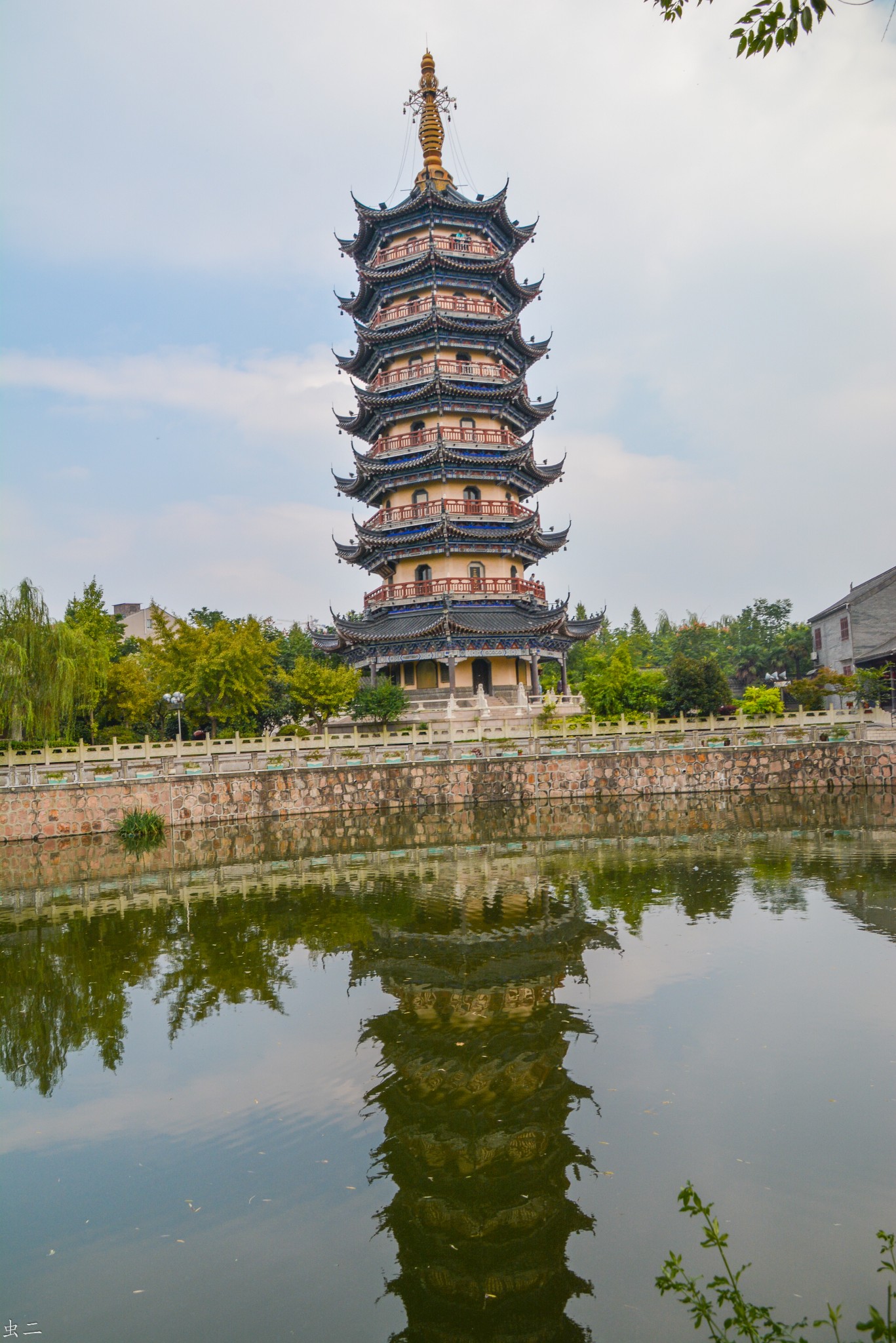 如皋定慧禅寺-观音塔-师范学堂-文昌阁-颐园(古塔巡礼