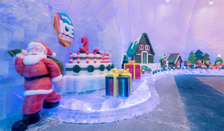 哈尔滨冰雪大世界夏季室内主题乐园门票(免费提供棉服图片