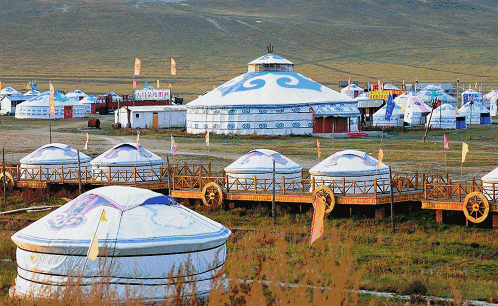敖包 蒙古包 帐篷 440_260 gif 动态图 动图