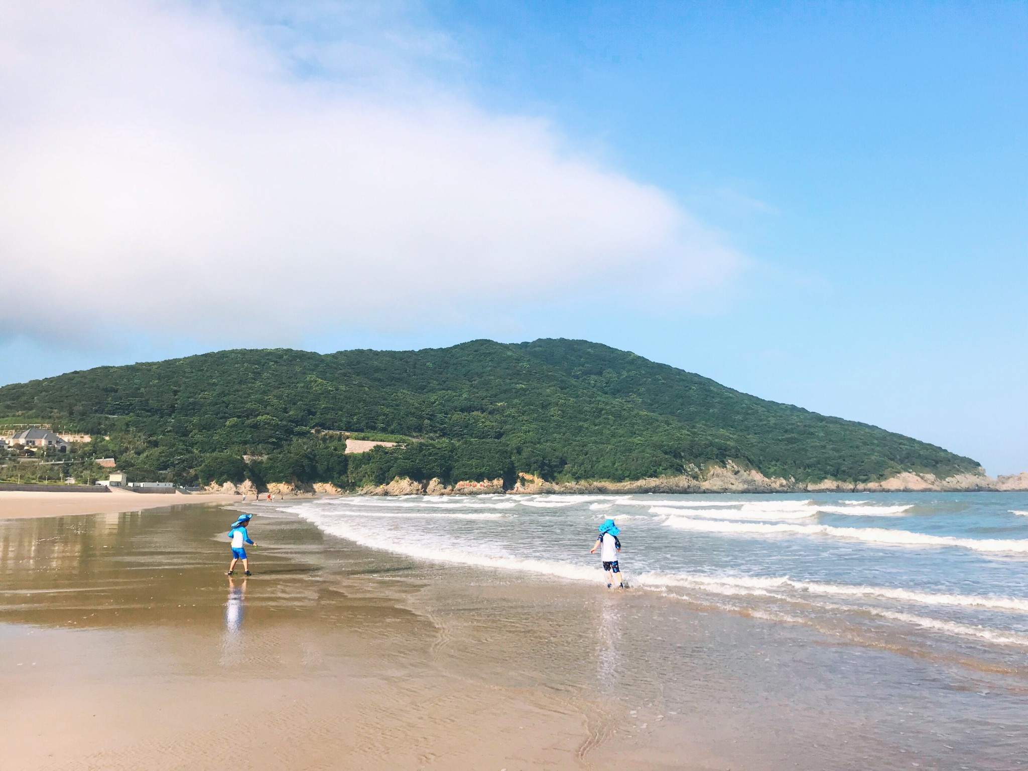 这个夏天和小伙伴一起去海边—— 舟山·朱家尖东沙两