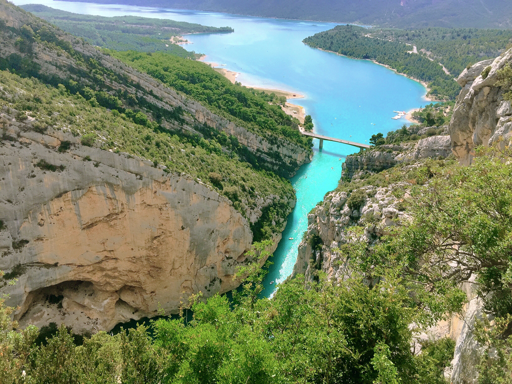 法国 自由行攻略                      韦尔东峡谷(gorges du verdon