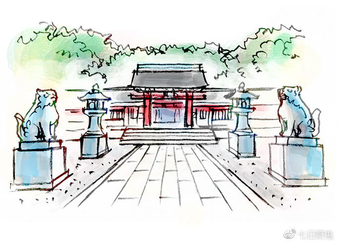 日本神社的境内空间,参拜礼仪,神官和巫女的小知识