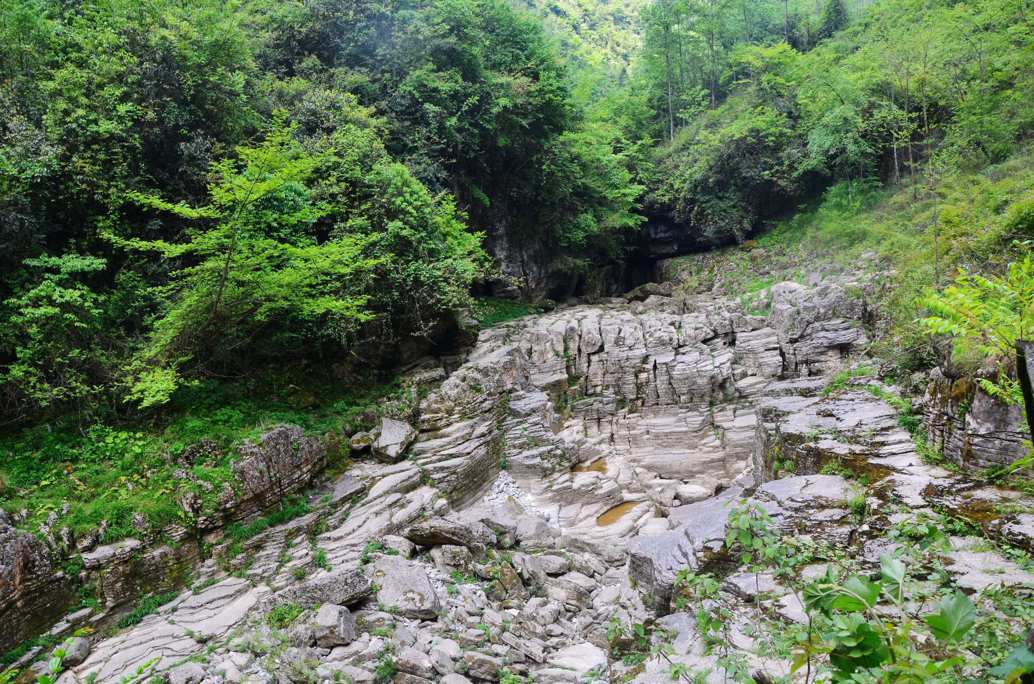 利川清江古河床       