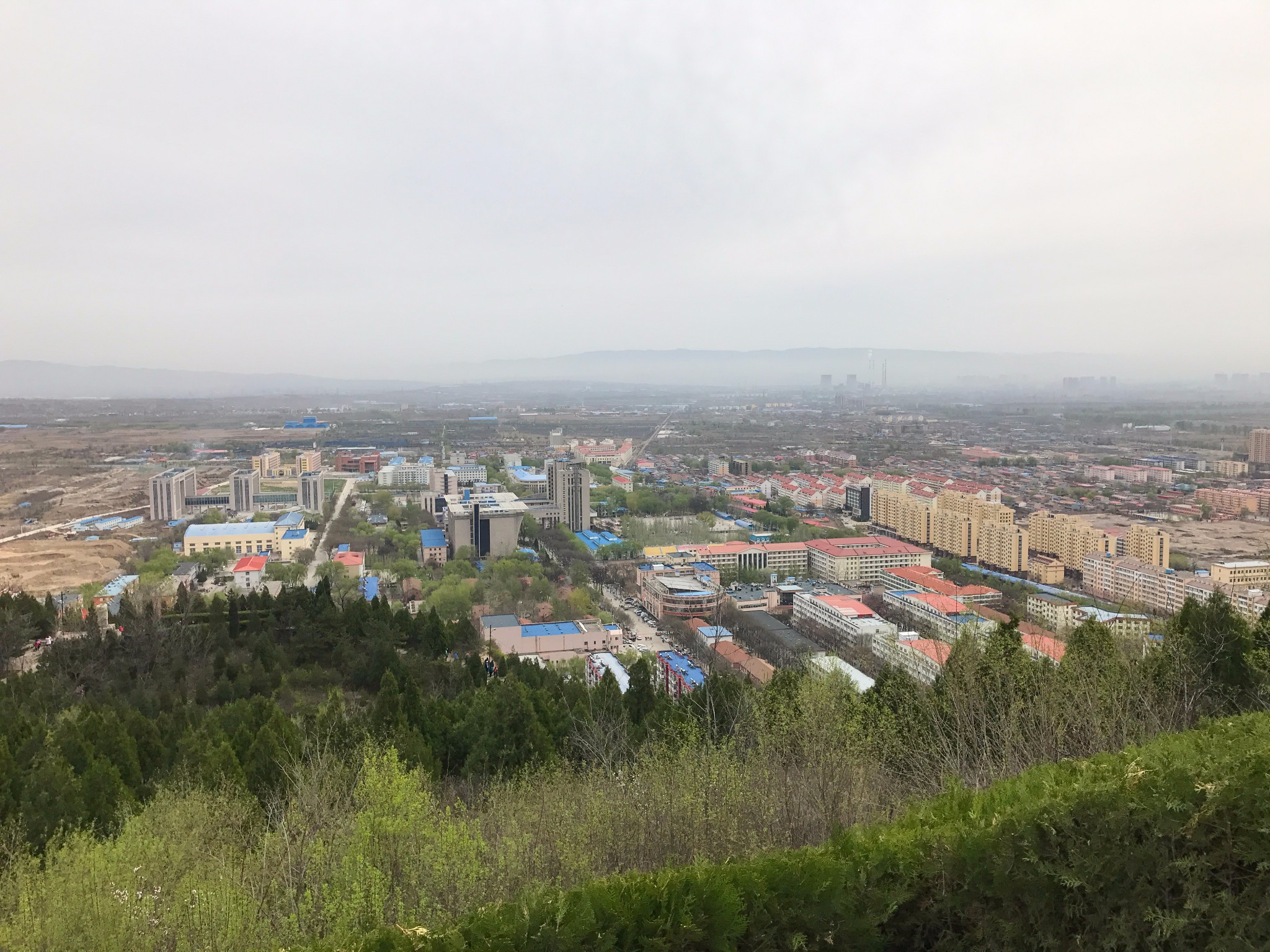 太原站 中北大学校园 二龙山