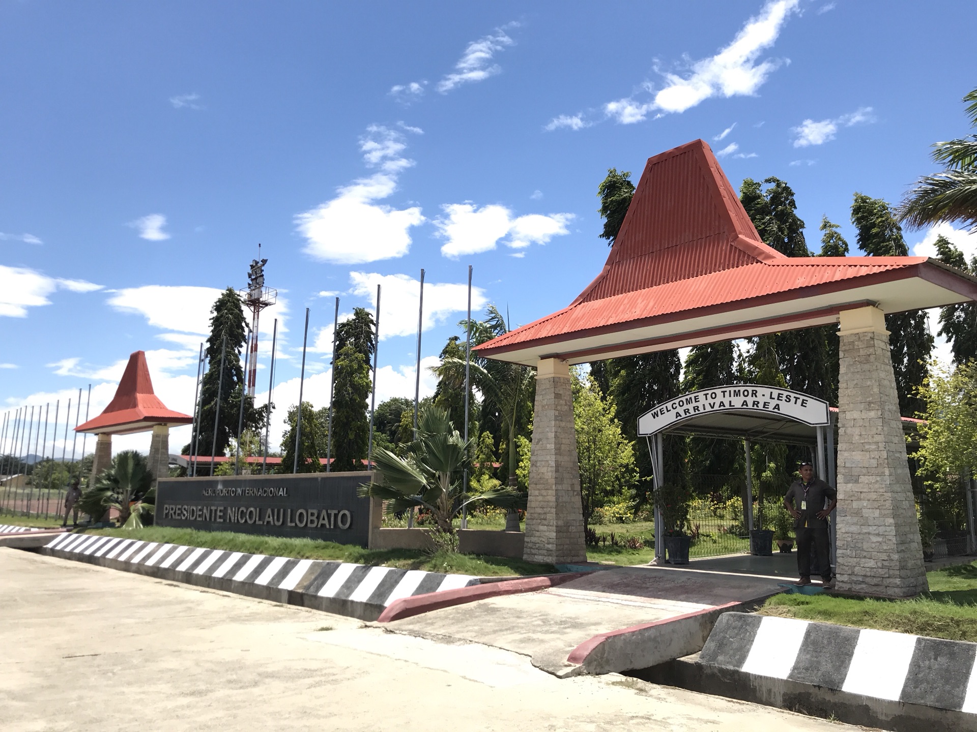 2018年2月东帝汶帝力机场无邀请函无入境许可顺利拿到落地签