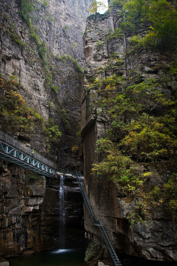 山西壶关县太行山鹅屋天生桥 八泉峡 红豆峡2日自驾导航路线