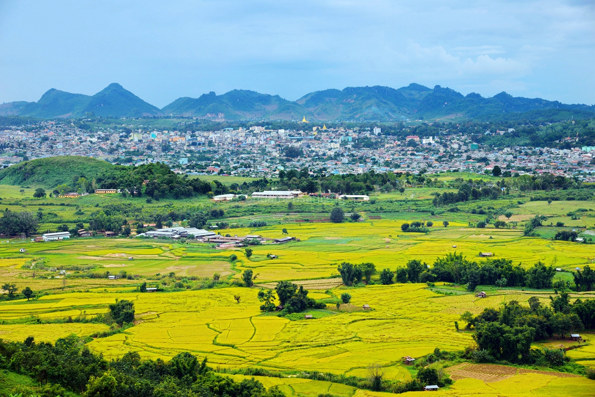 腊戌,一个气候宜人的缅甸掸邦高原北部城市