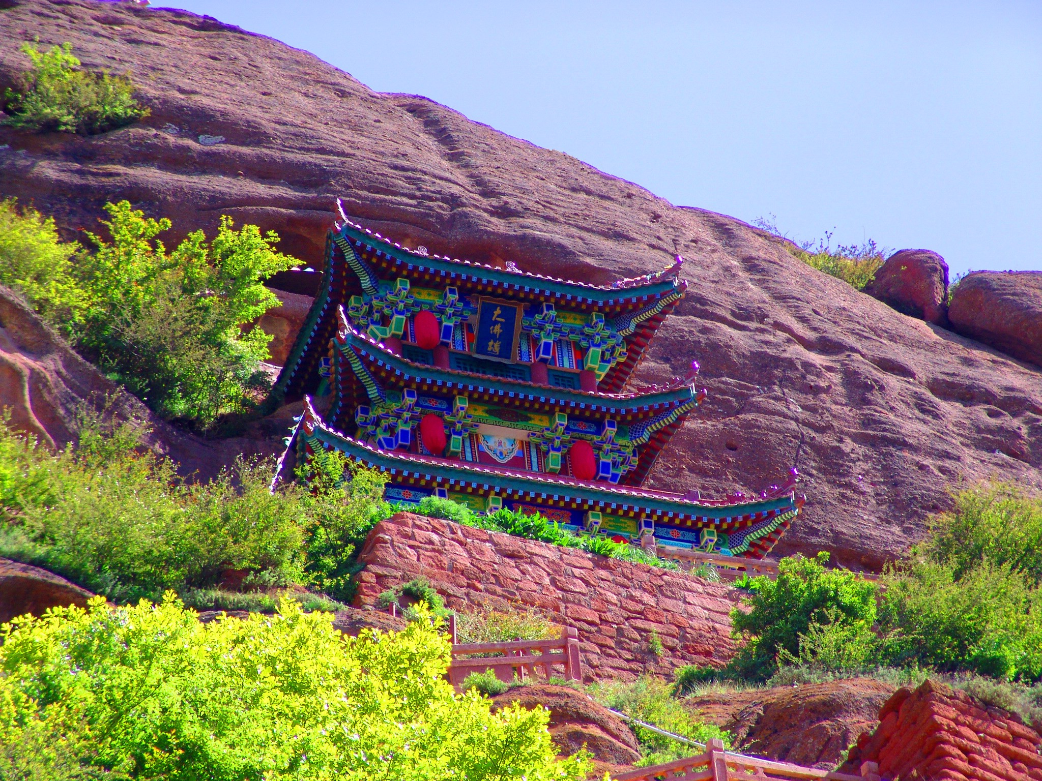 西吉火石寨景区旅游,不只有绿树丹霞,还有这些_游记