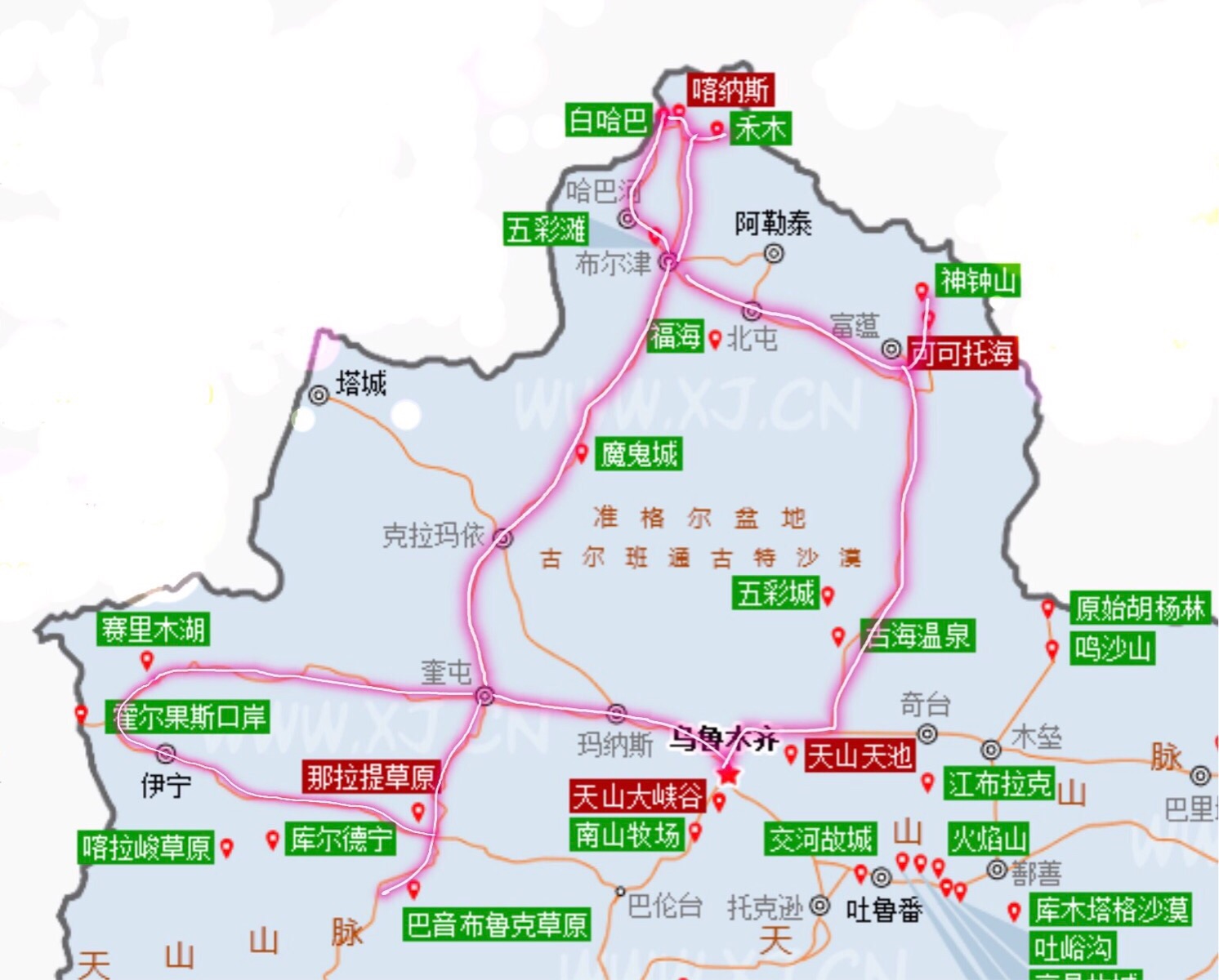 1挑战独库公路(上)～十月新疆13日自驾游