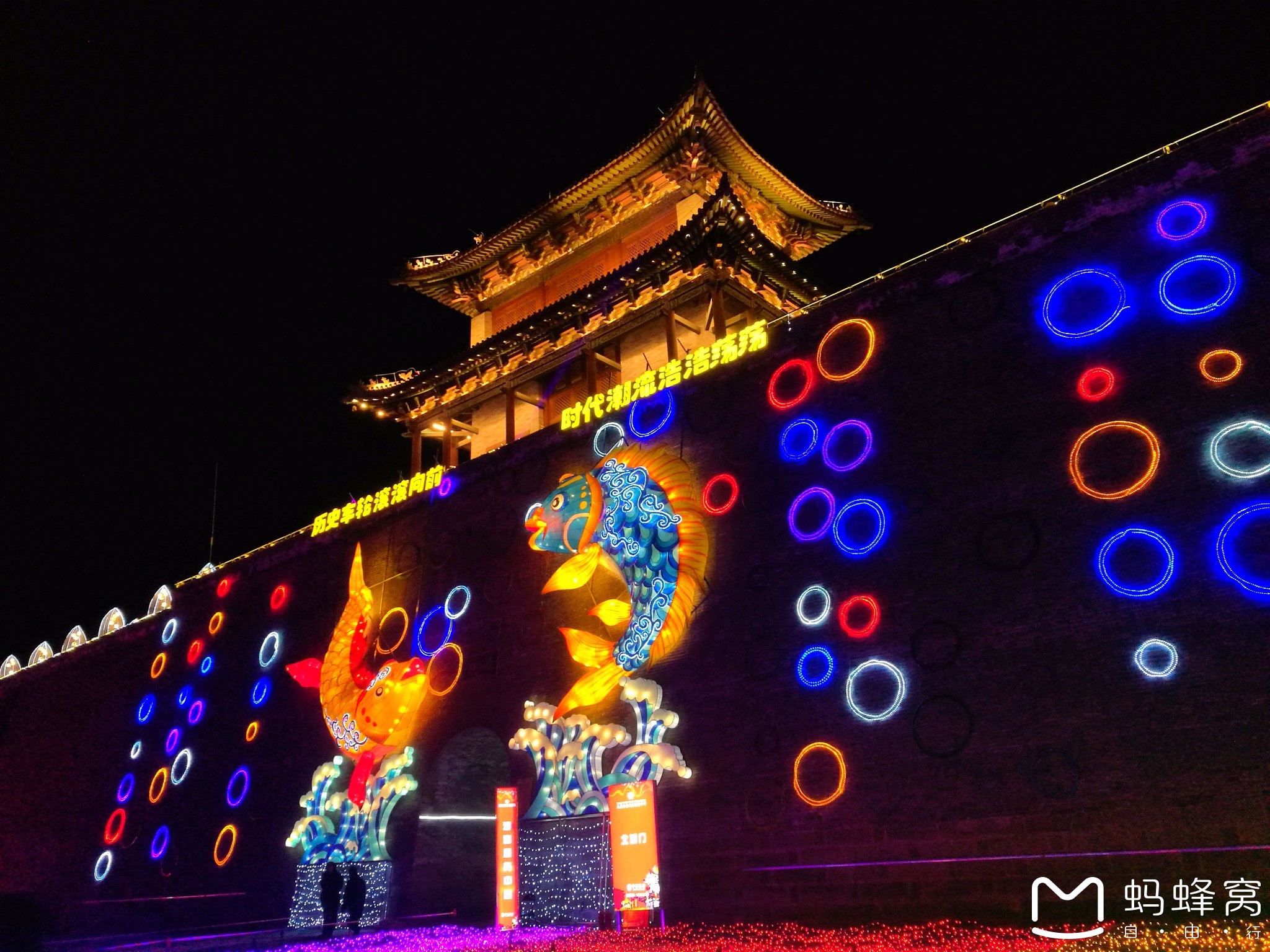 晋阳古城遗址,太原明清古县城的灯火辉煌