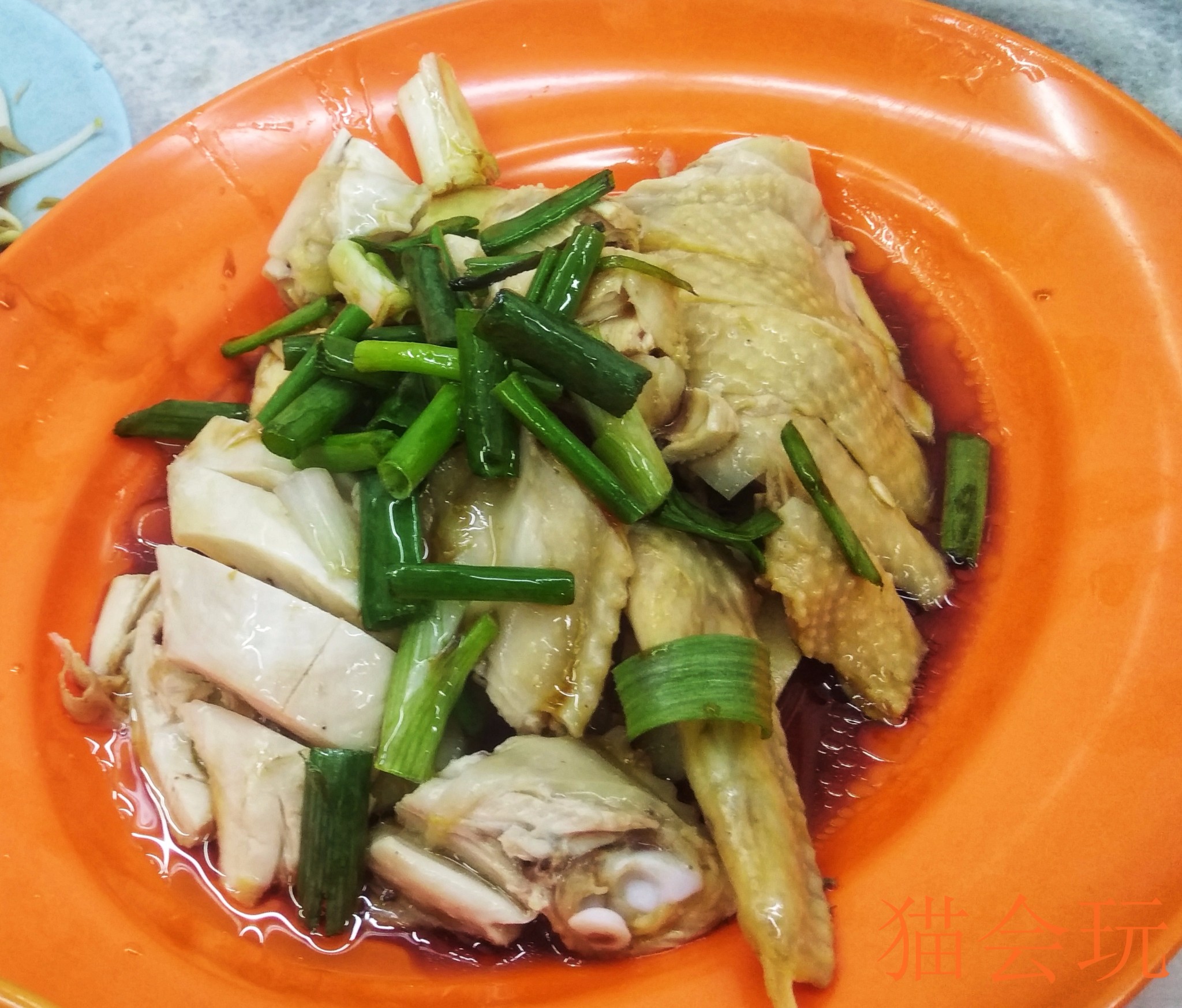 老黄芽菜鸡沙河粉