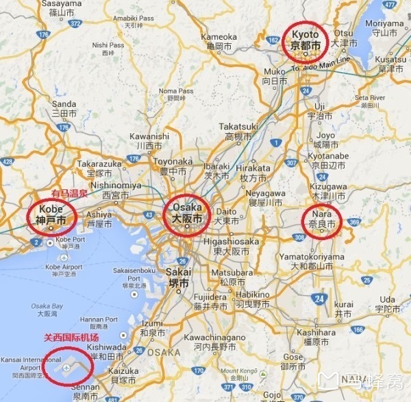 半句日语7天7k—关西,初遇日本(99%第一次到关西的行程交通选择)