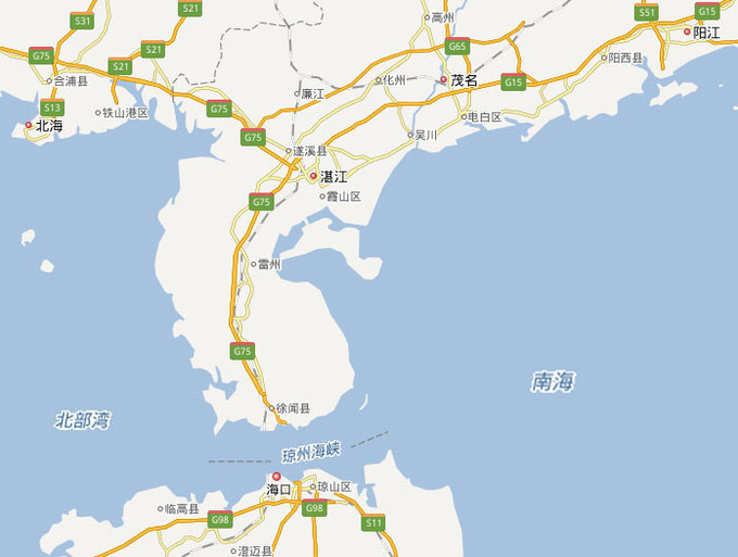面向大海的城市----广东湛江