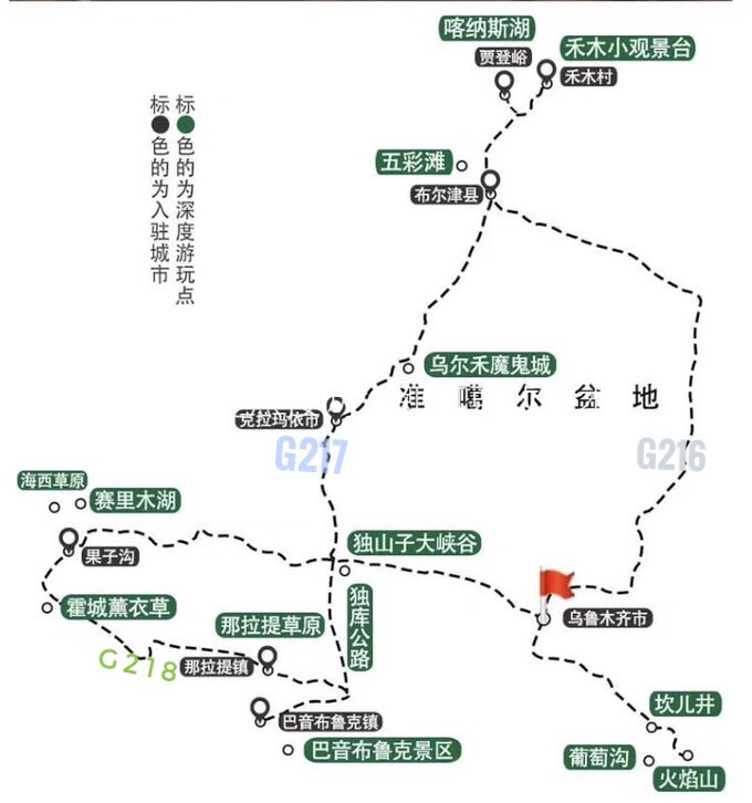 旅摄新疆独库公路