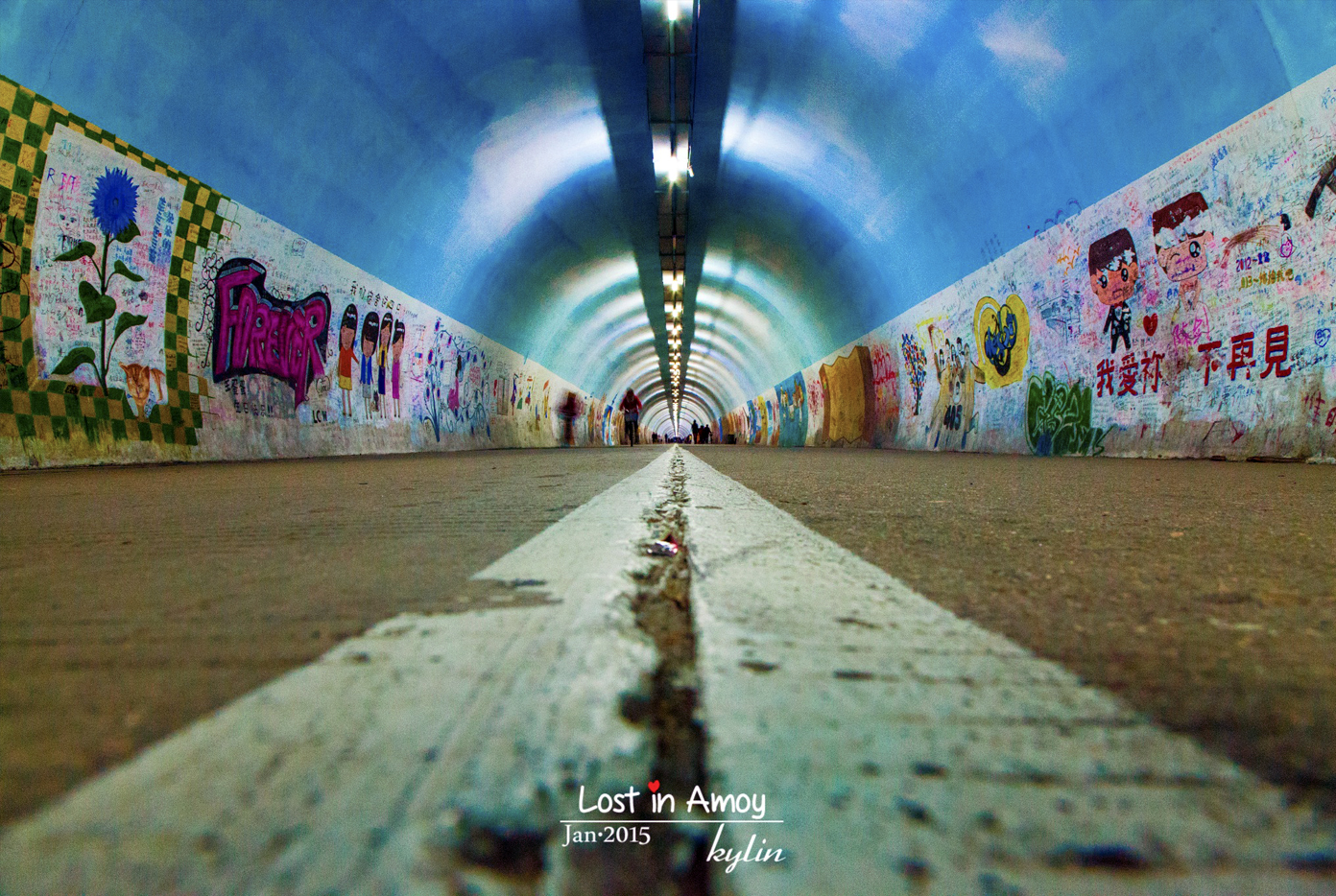 芙蓉隧道 拍照亮点:个性涂鸦 芙蓉隧道位于厦门大学内,自西向东连通