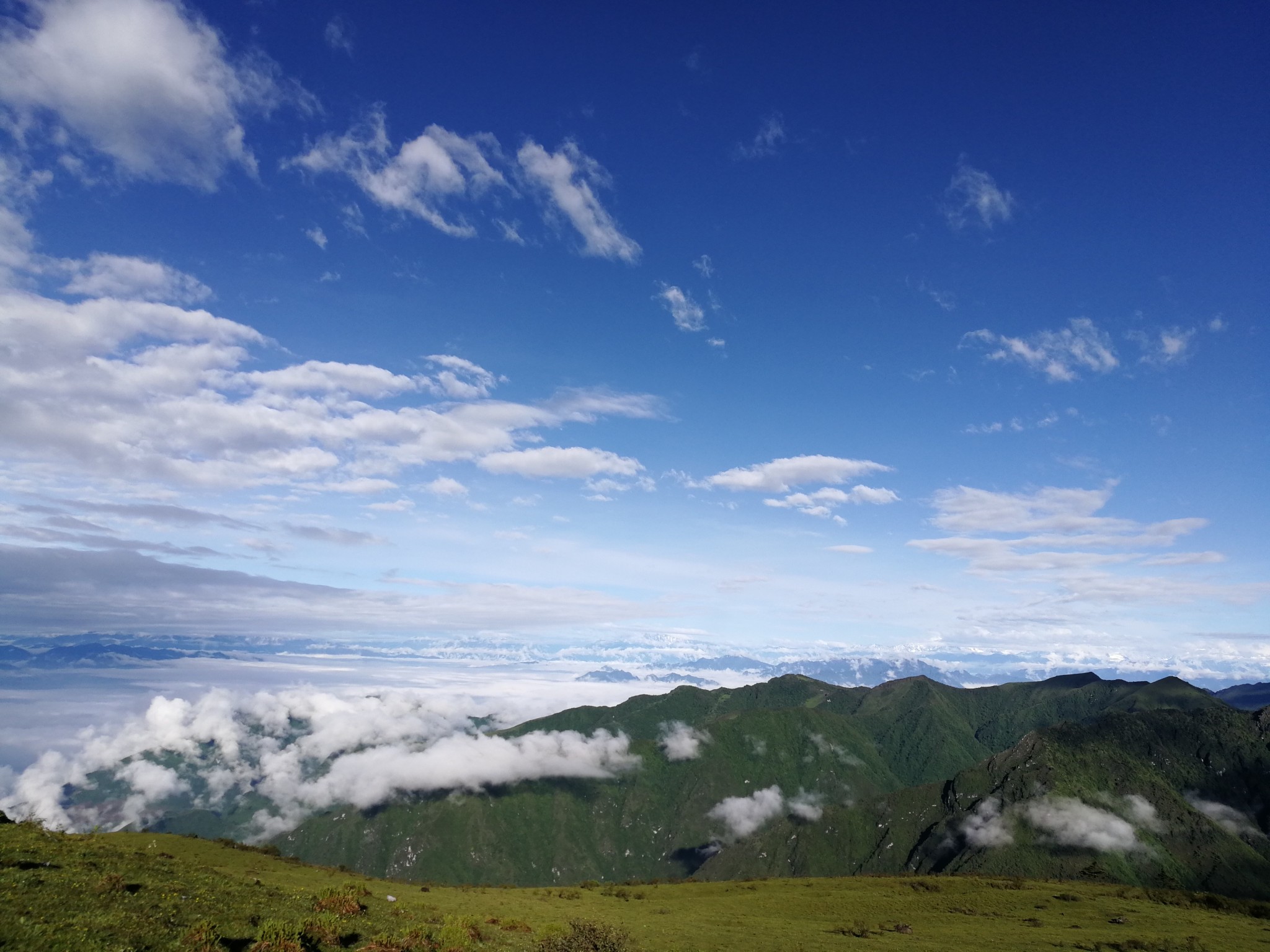 自驾游——汉源轿顶山