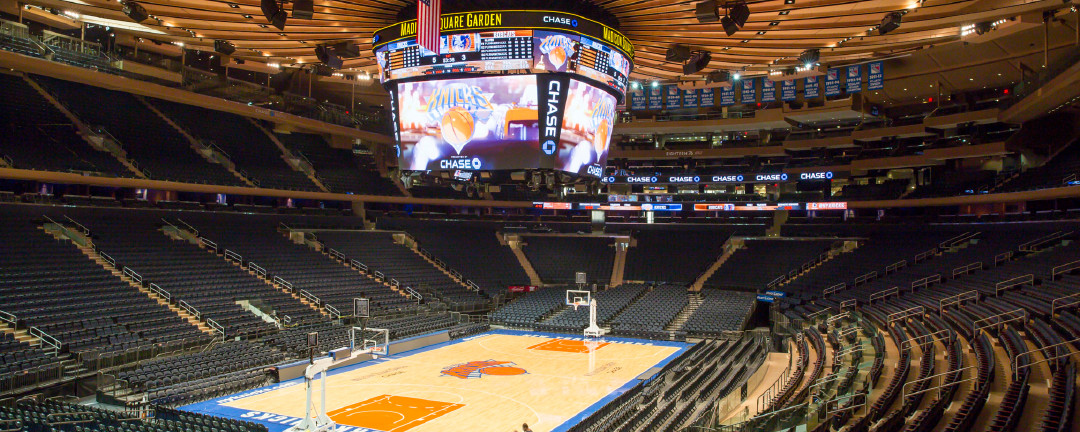 nba2018-2019纽约尼克斯队主场new york knicks季前赛