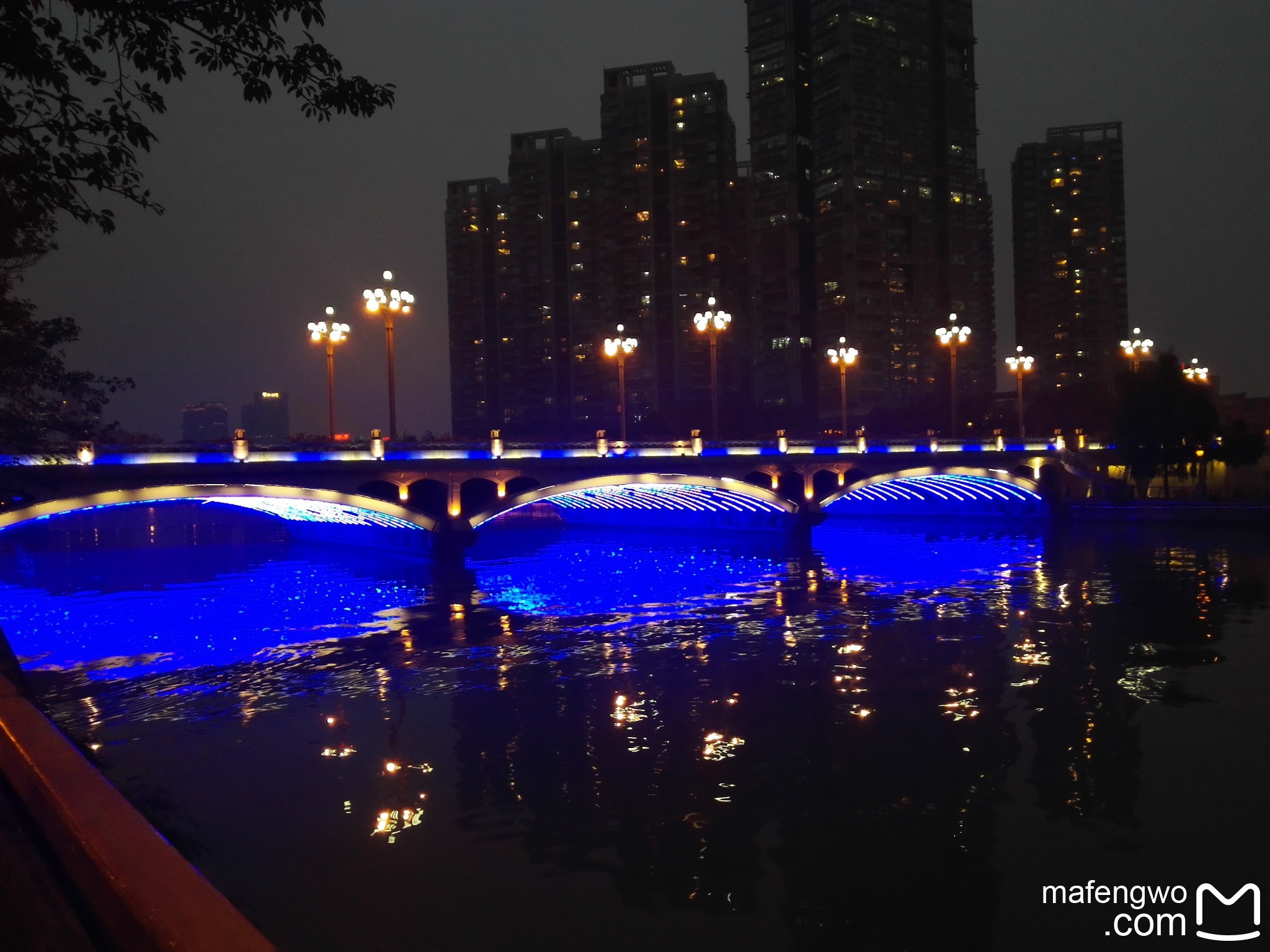 府南河夜景