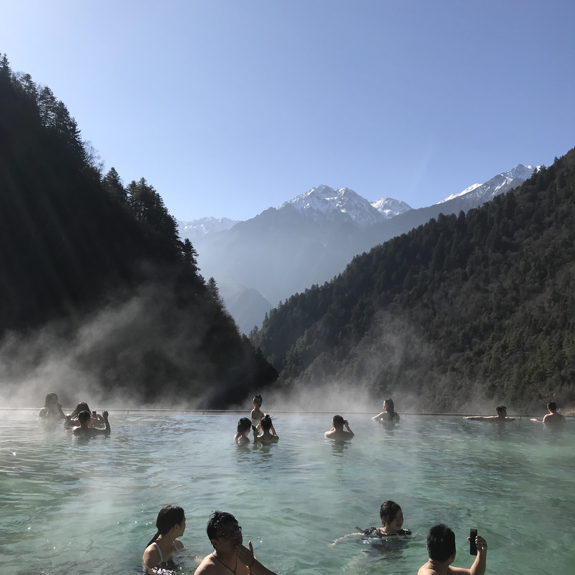 赏雪之旅(鹧鸪山-古尔沟华美达温泉-毕棚沟-春熙路)