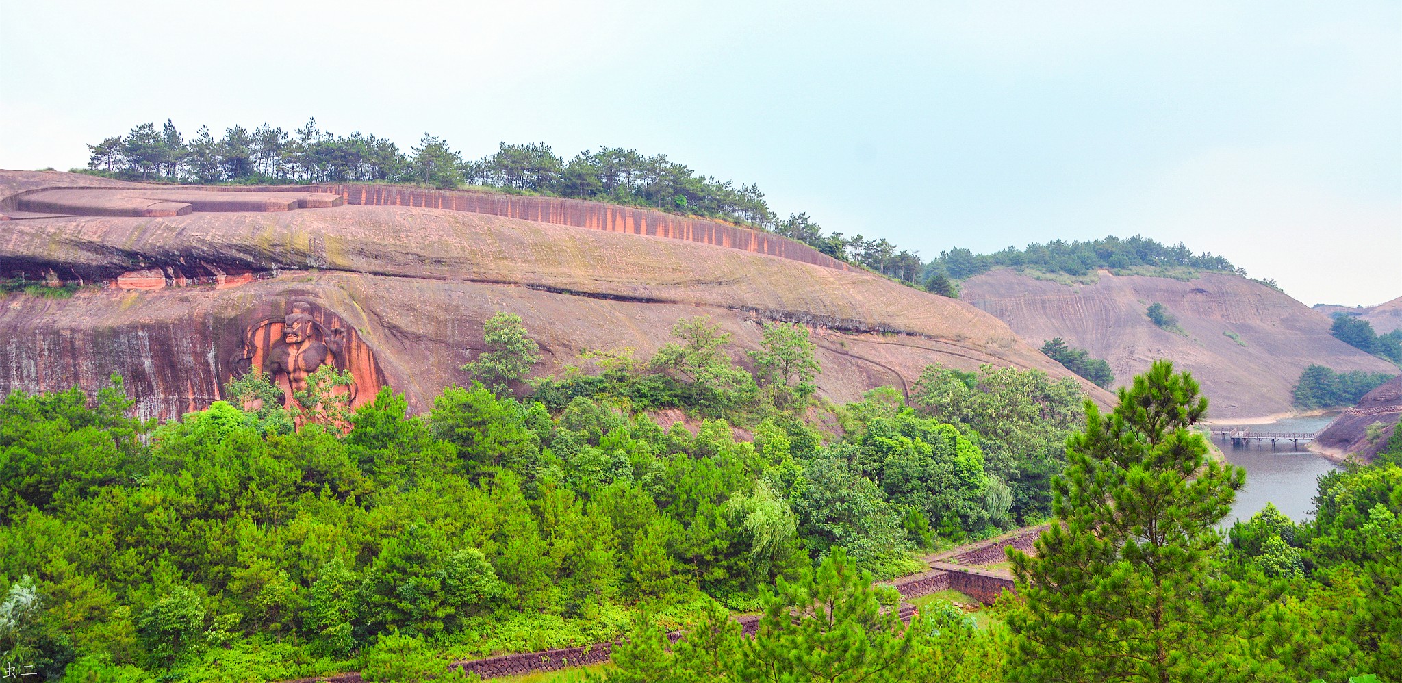 弋阳 佛陀山 南岩寺 南岩石窟(国保)世界最大卧佛416米(世界地质遗产