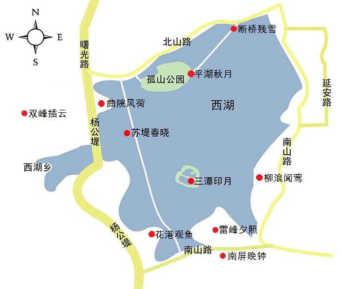 杭州西湖风景名胜区      