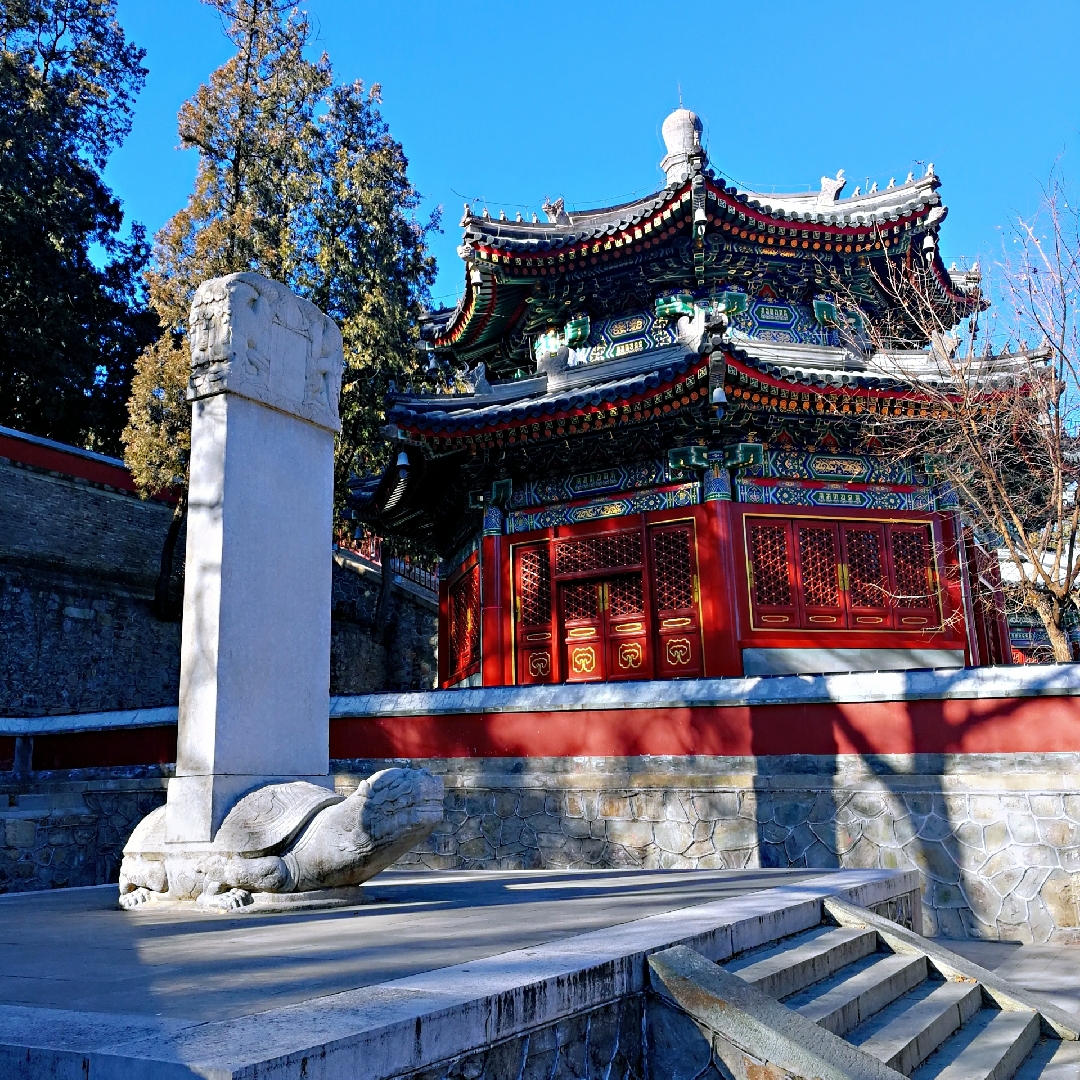 香山公园香山寺        