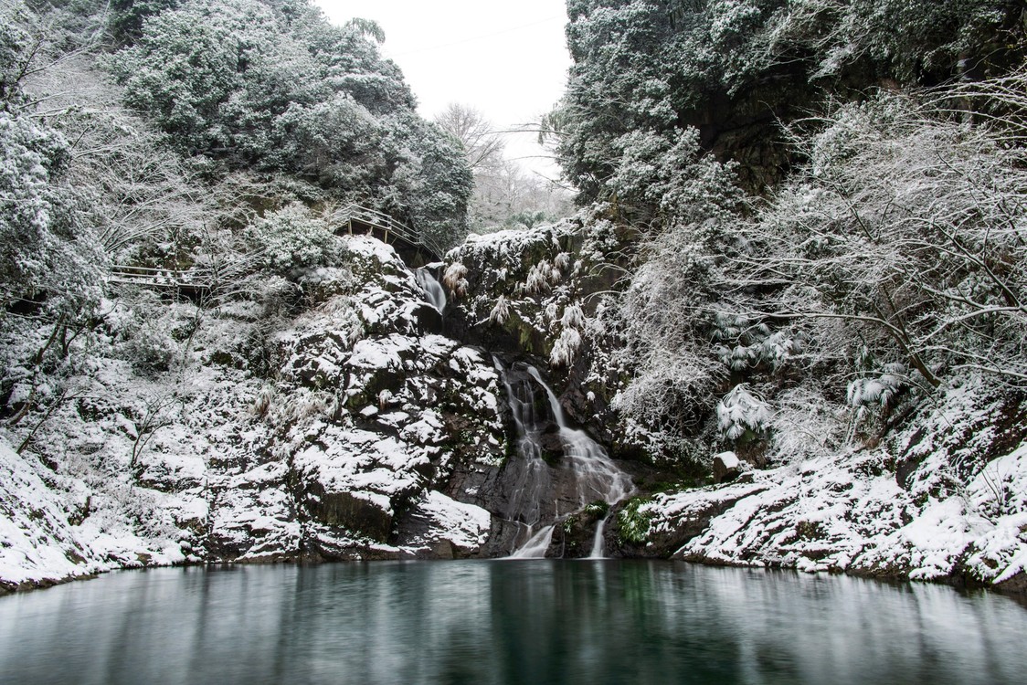                 :四明山中降雪