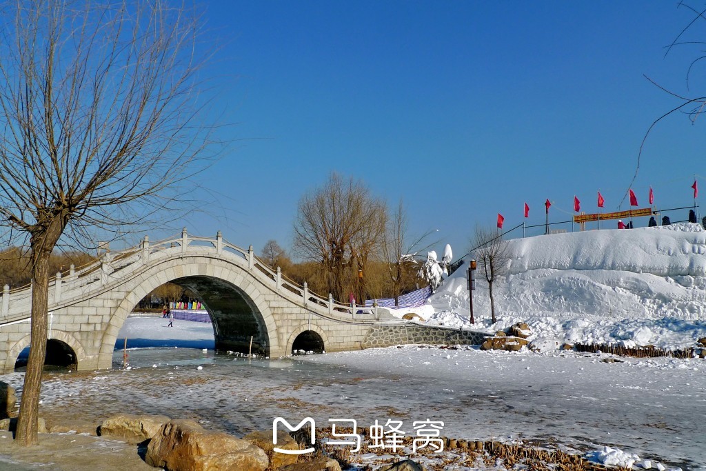 2018年1月东北雪景之旅(一):长春南湖公园,乌拉部故城