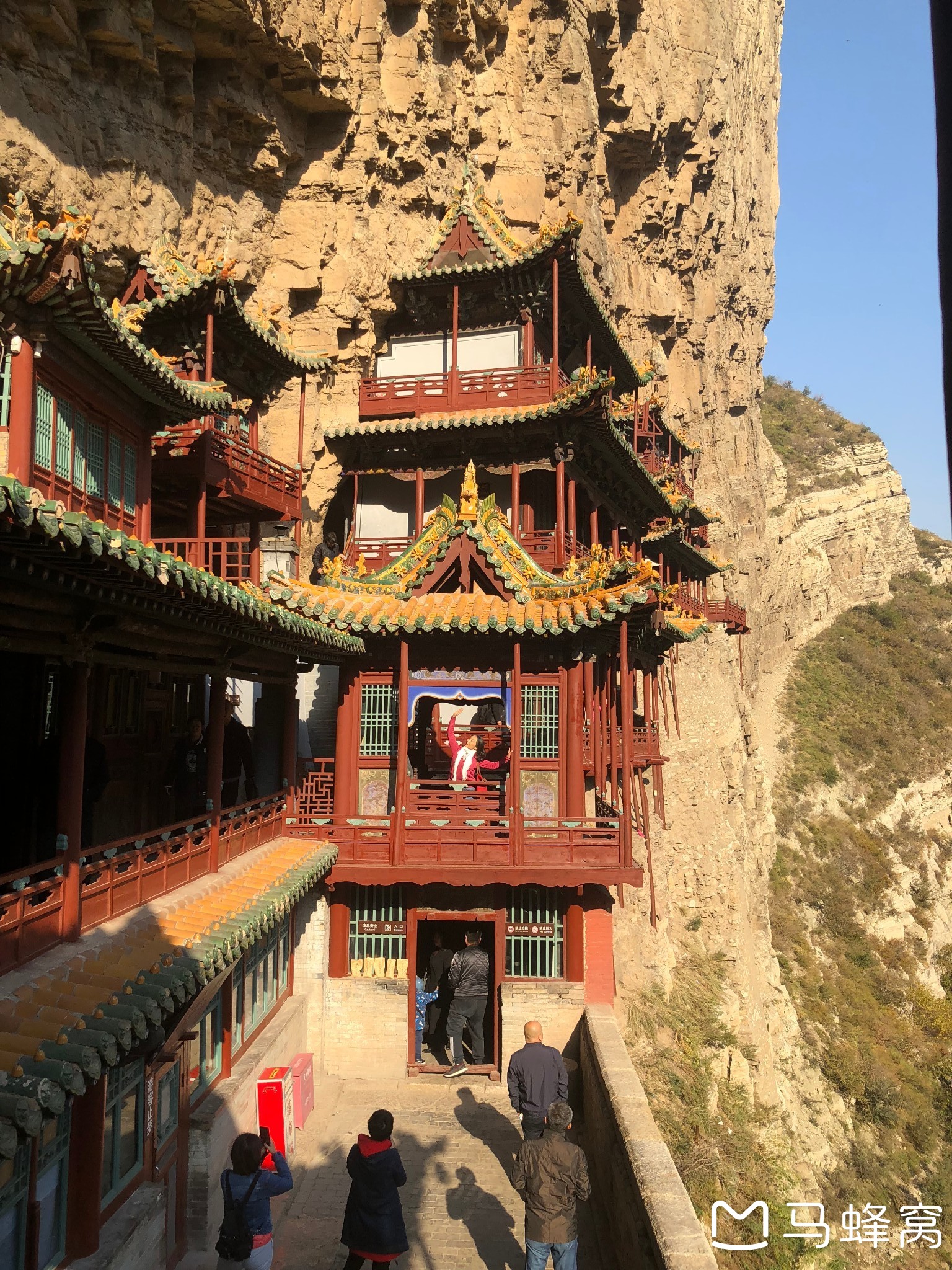 大同 恒山 悬空寺 云冈石窟 一日游 北京升旗